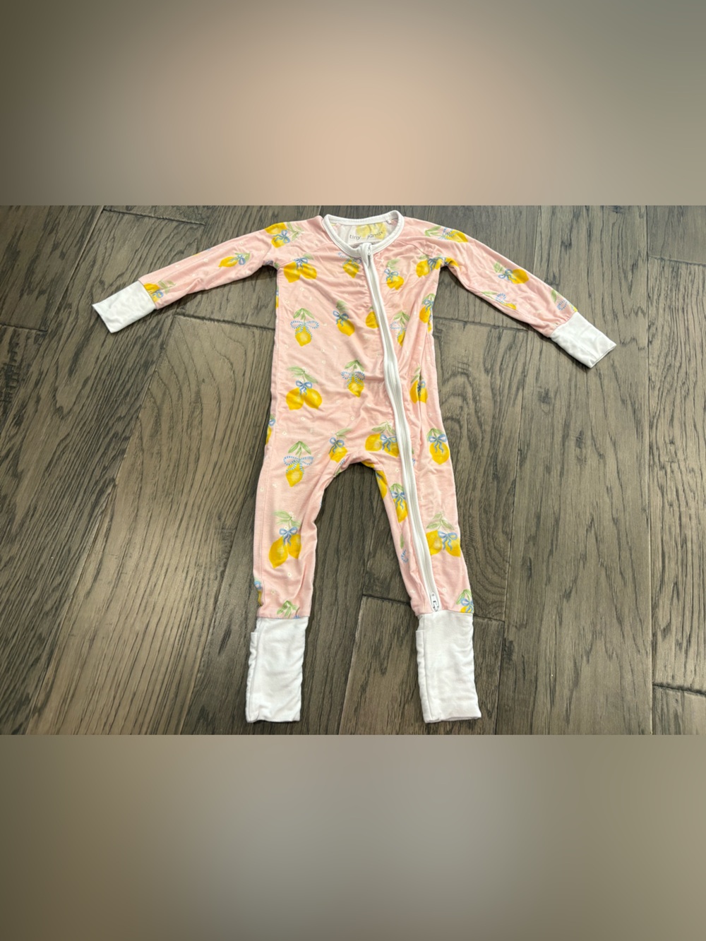 Bamboo zippered pjs